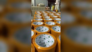 เทปปิดกล่องสีแดงสดซีลปลอดภัย