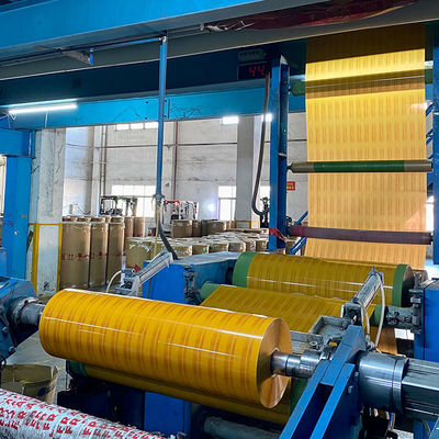 1620 มม ความกว้าง 4000/6000/8000m ความยาว Bopp Packing Jumbo Roll Tape