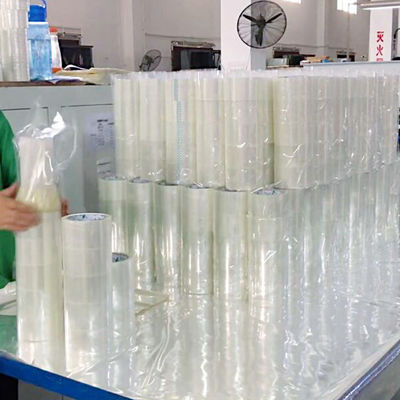 BOPP เทปแน่นใส แอครีล สําหรับการปิดกระดาษกล่อง ผู้ผลิตที่แข็งแรง