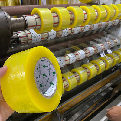 เทปกาวอะคริลิคใสสำหรับปิดกล่องแบบด้านเดียว พร้อมโลโก้ที่กำหนดเอง