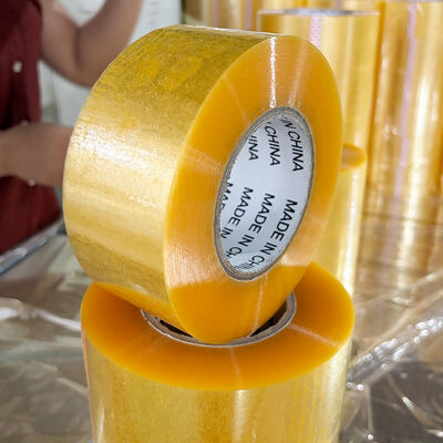 ราคาดี เทปกาว BOPP สีทองใส เหนียวแน่น คุณภาพเยี่ยม เสียงเบา เทปปิดกล่อง ออนไลน์