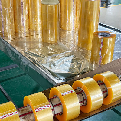 Golden Transparent Shipping Bopp Packing Strong Adhesive Tape